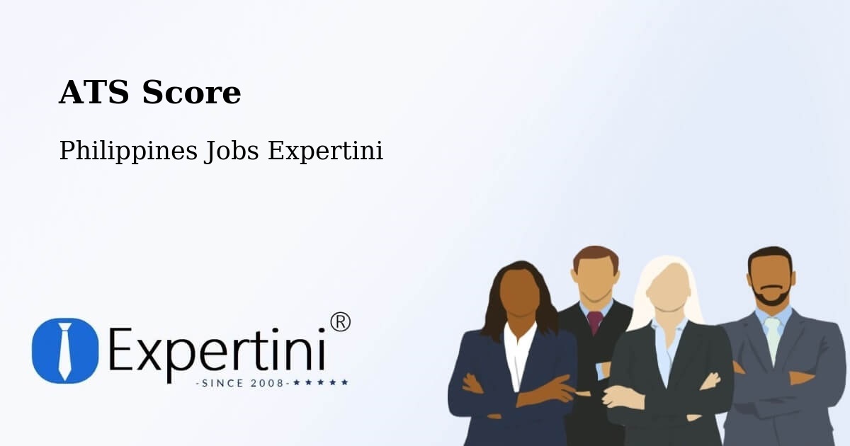 Resume ATS Score & Job Description Match Tool – Cabangan - Philippines Jobs Expertini