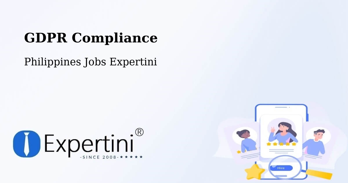 EU GDPR Compliance Statement – Cabangan - Philippines Jobs Expertini