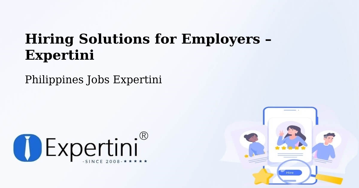 Hiring Solutions for Employers in Cabangan - Cabangan, Philippines Jobs Expertini