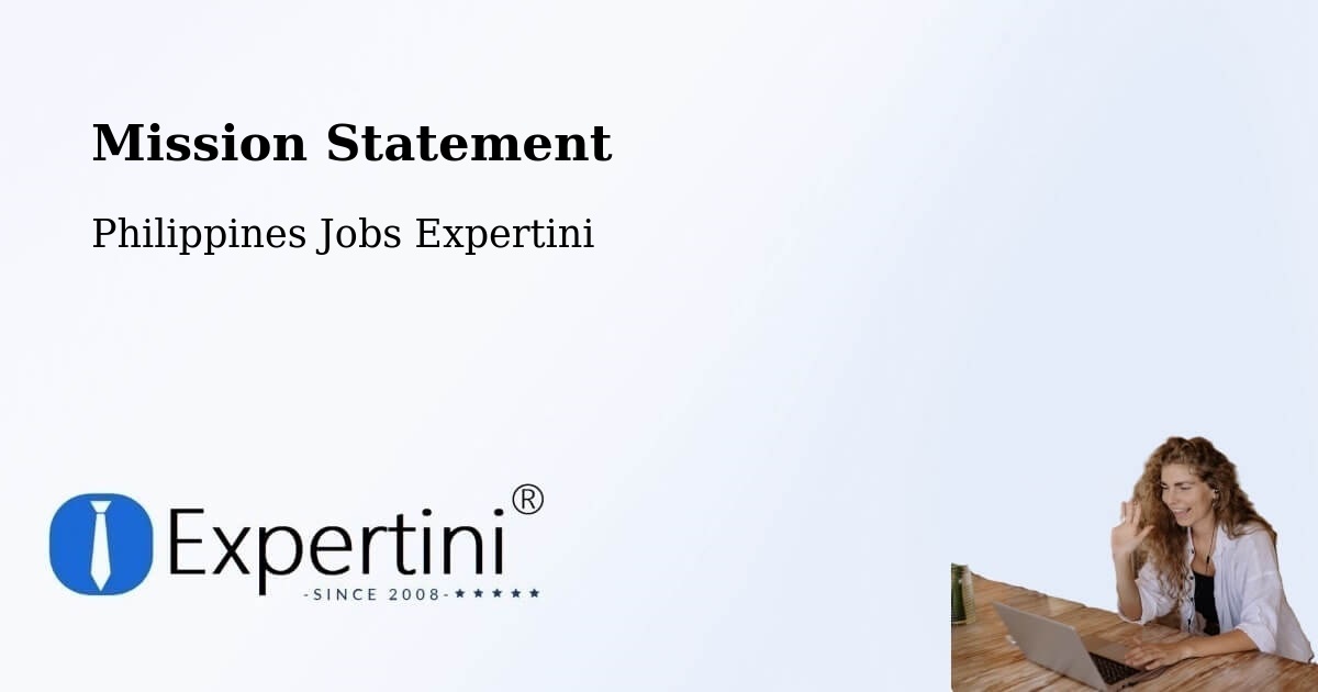 Corporate Mission – Cabangan - Philippines Jobs Expertini