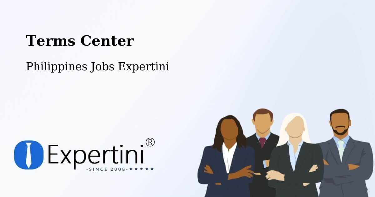 Terms of Service – Cabangan - Philippines Jobs Expertini